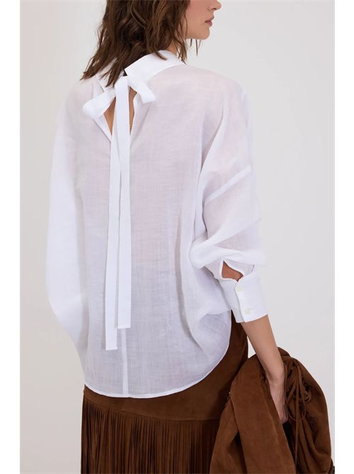 Camicia con ricamo ERMANNO FIRENZE | D48EK009ES8MF01000010